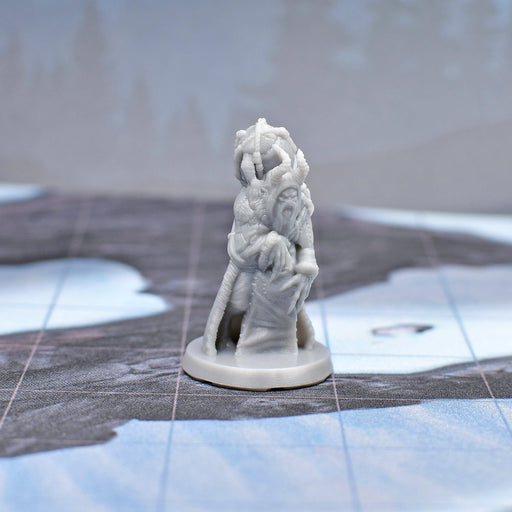 Miniature dnd figures Ice Krampus 3D printed for tabletop wargames and miniatures-Miniature-EC3D- GriffonCo Shoppe