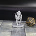 Miniature dnd figures Ice Tribe Female with Shield 3D printed for tabletop wargames and miniatures-Miniature-EC3D- GriffonCo Shoppe