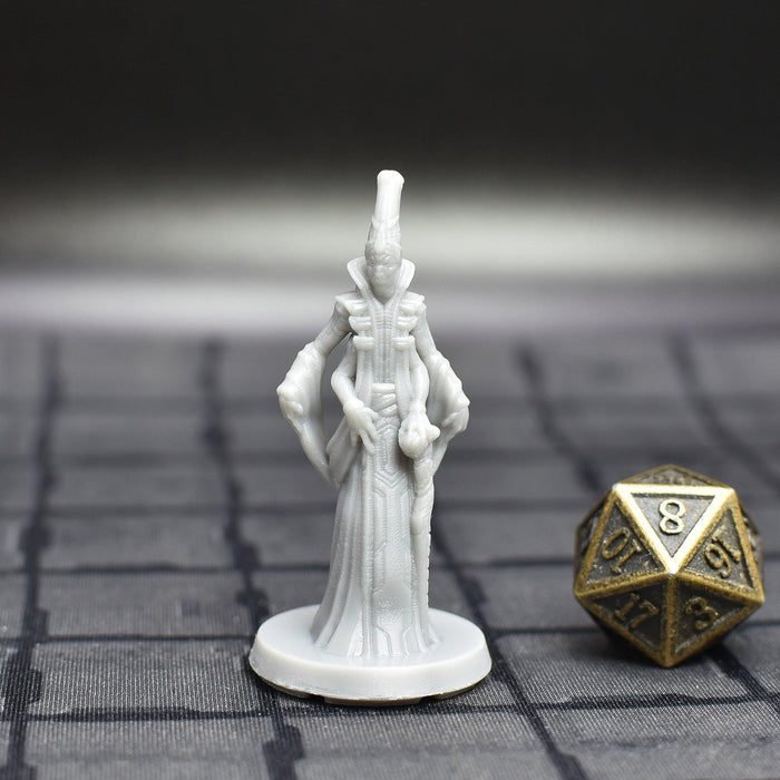 Miniature dnd figures Ignis Councilor #2 3D printed for tabletop wargames and miniatures-Miniature-EC3D- GriffonCo Shoppe