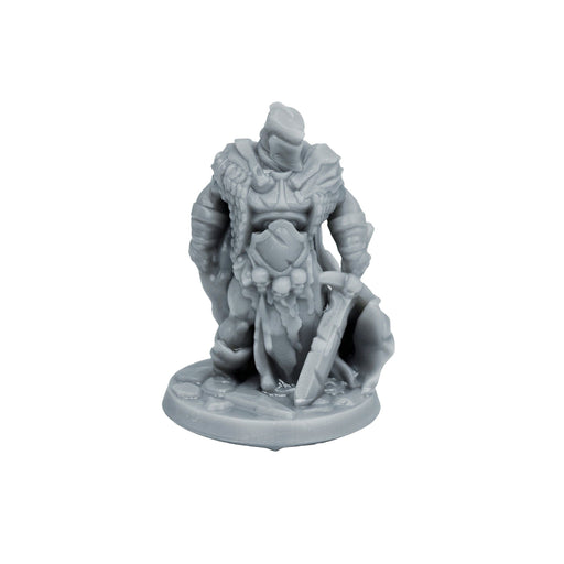Miniature dnd figures Knight 3D printed for tabletop wargames and miniatures-Miniature-Arbiter- GriffonCo Shoppe