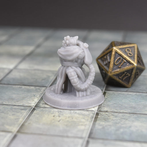 Miniature dnd figures Kobold Pickaxe 3D printed for tabletop wargames and miniatures-Miniature-Brite Minis- GriffonCo Shoppe