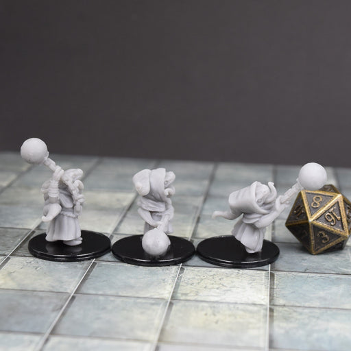Miniature dnd figures Kobold with Ball and Chain 3D printed for tabletop wargames and miniatures-Miniature-Duncan Shadow- GriffonCo Shoppe