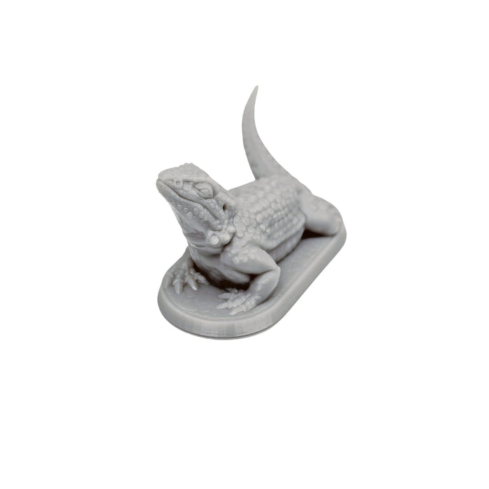Miniature dnd figures Lizard 3D printed for tabletop wargames and miniatures-Miniature-Brite Minis- GriffonCo Shoppe