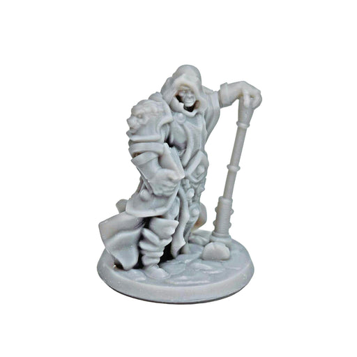 Miniature dnd figures Male Cleric with Book 3D printed for tabletop wargames and miniatures-Miniature-Arbiter- GriffonCo Shoppe