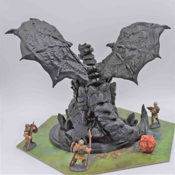 Miniature dnd figures Molten Mother Dragon 3D printed for tabletop wargames and miniatures-Miniature-Lost Adventures- GriffonCo Shoppe