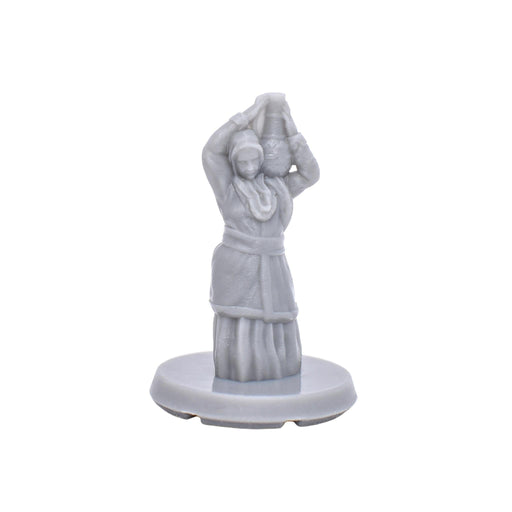 Miniature dnd figures Old Woman 3D printed for tabletop wargames and miniatures-Miniature-EC3D- GriffonCo Shoppe