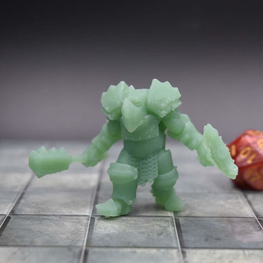 Miniature dnd figures Orc Champion 3D printed for tabletop wargames and miniatures-Miniature-Duncan Shadow- GriffonCo Shoppe