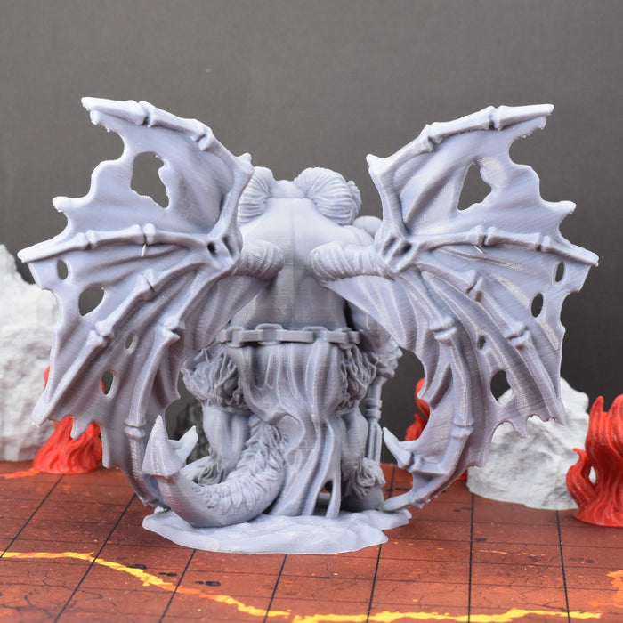 Miniature dnd figures Orcus Beast 3D printed for tabletop wargames and miniatures-Miniature-Fat Dragon Games- GriffonCo Shoppe