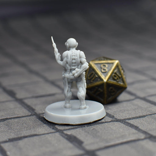 Miniature dnd figures Sci-Fi Cyber Doctor 3D printed for tabletop wargames and miniatures-Miniature-EC3D- GriffonCo Shoppe