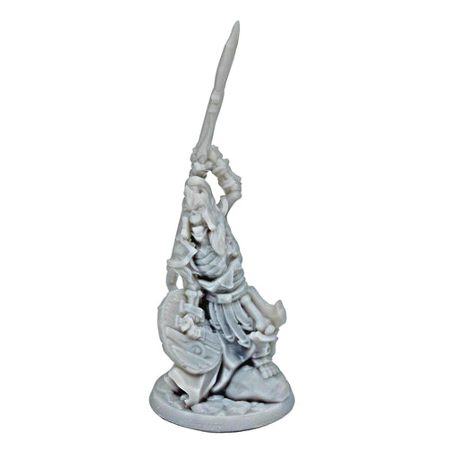 Miniature dnd figures Skeleton Javelin 3D printed for tabletop wargames and miniatures-Miniature-Arbiter- GriffonCo Shoppe