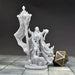 Miniature dnd figures Skeleton Seer 3D printed for tabletop wargames and miniatures-Miniature-Arbiter- GriffonCo Shoppe