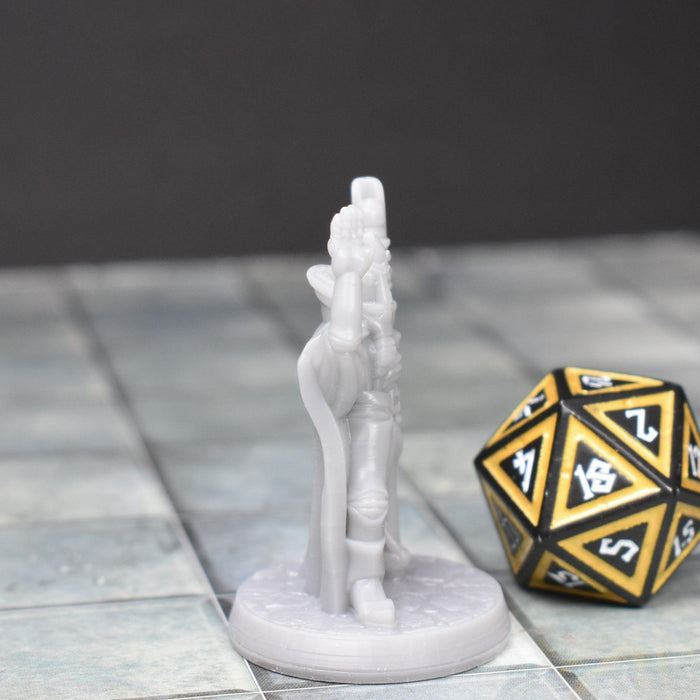 Miniature dnd figures Space Wizard 3D printed for tabletop wargames and miniatures-Miniature-Brite Minis- GriffonCo Shoppe