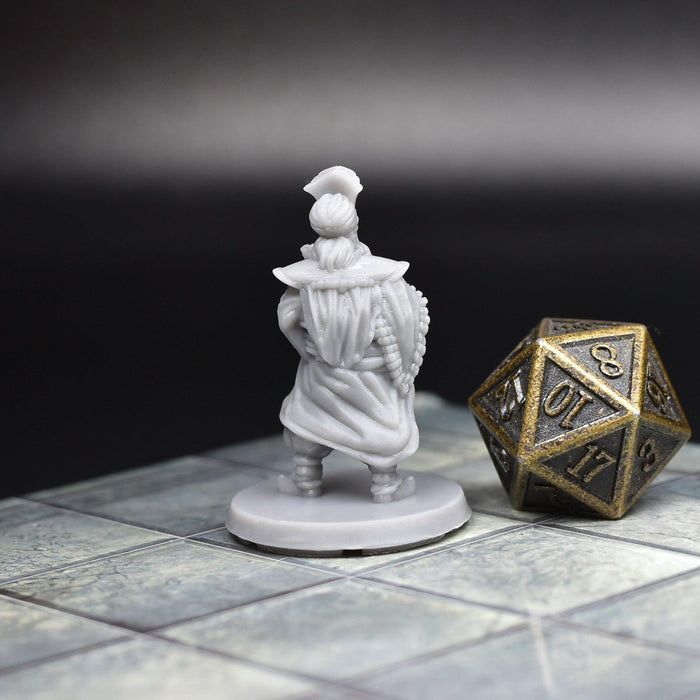 Miniature dnd figures Sultan 3D printed for tabletop wargames and miniatures-Miniature-Brite Minis- GriffonCo Shoppe