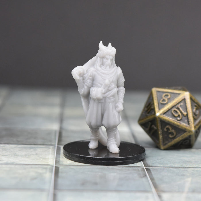 Miniature dnd figures Tiefling Mamluk 3D printed for tabletop wargames and miniatures-Miniature-Vae Victis- GriffonCo Shoppe
