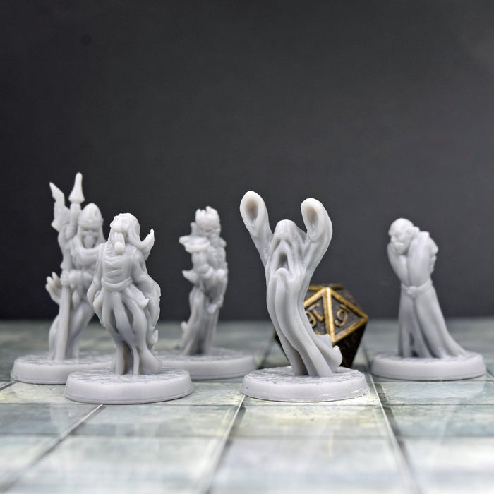 Miniature dnd figures Undead Set 3D printed for tabletop wargames and miniatures-Miniature-Brite Minis- GriffonCo Shoppe