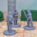 Miniature dnd figures Village Guardss 3D printed for tabletop wargames and miniatures-Miniature-Vae Victis- GriffonCo Shoppe
