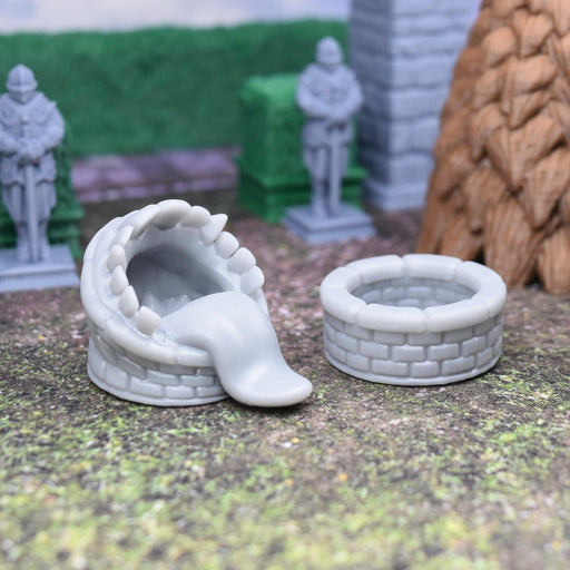Miniature dnd figures Well Mimic Set 3D printed for tabletop wargames and miniatures-Miniature-Korte- GriffonCo Shoppe