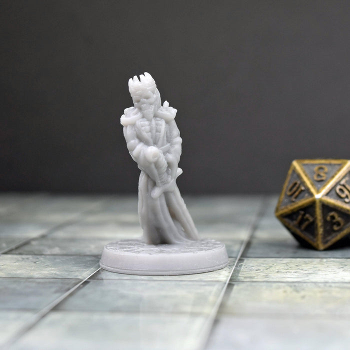 Miniature dnd figures Wraith 3D printed for tabletop wargames and miniatures-Miniature-Brite Minis- GriffonCo Shoppe