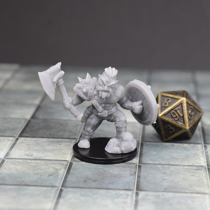 Miniature dnd figures dwarf 3D printed for tabletop wargames and miniatures-Miniature-Miniatures of Madness- GriffonCo Shoppe