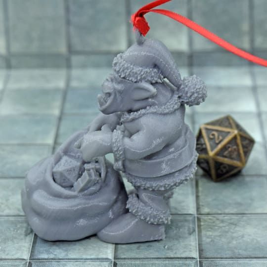 Orc Grunch D&D Ornament Dungeons and Dragons Ornament-Ornament-GriffonCo Minis- GriffonCo Shoppe