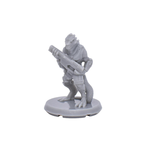Scifi Miniature Alien Lizard Soldier figure-Miniature-EC3D- GriffonCo Shoppe