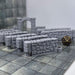 Tabletop Wargaming Terrain Brick Building DungeonSticks Modular dnd-DungeonSticks-EC3D- GriffonCo Shoppe