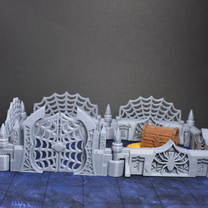 Tabletop Wargaming Terrain Drow DungeonSticks - Set Modular dnd ...