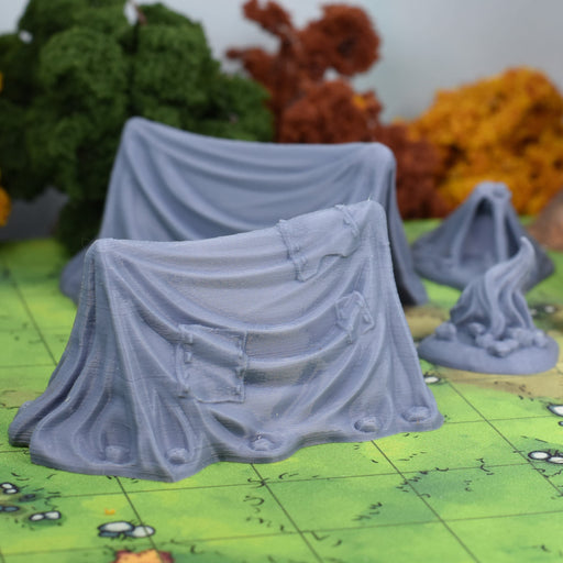 Tabletop wargaming terrain Adventure Camp for dnd accessories-Scatter Terrain-Fat Dragon Games- GriffonCo Shoppe
