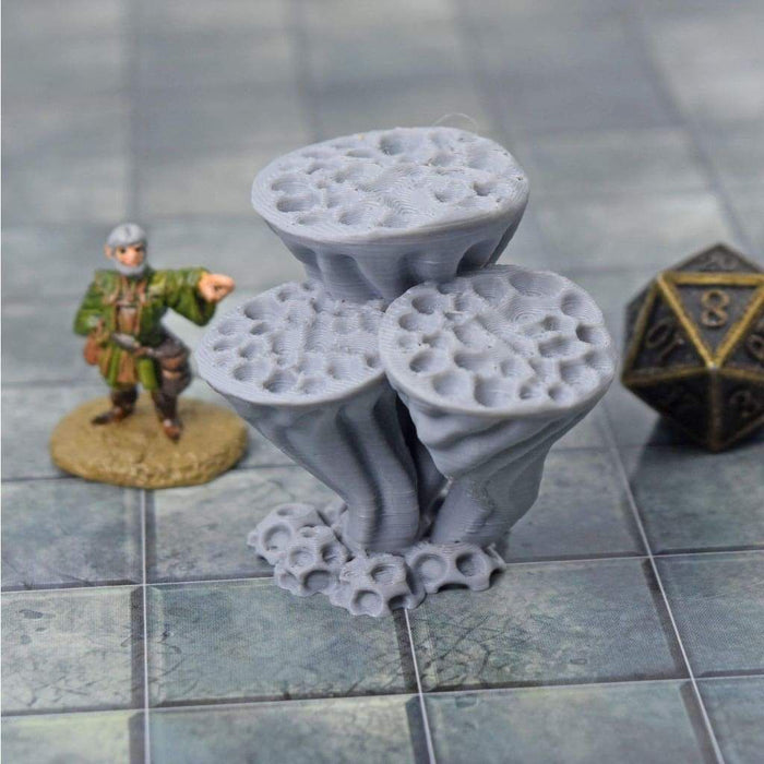 Tabletop wargaming terrain Alien Flora Fungi for dnd accessories-Scatter Terrain-Ill Gotten Games- GriffonCo Shoppe