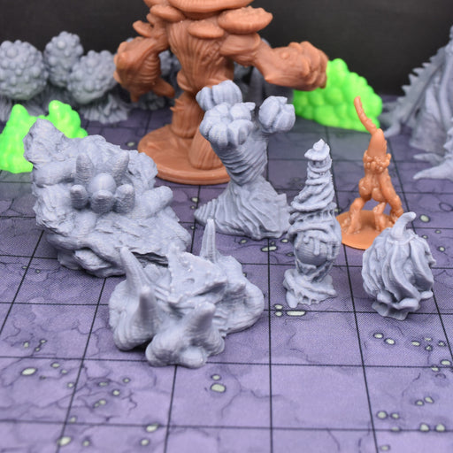 Tabletop wargaming terrain Alien Living Rock for dnd accessories-Scatter Terrain-EC3D- GriffonCo Shoppe