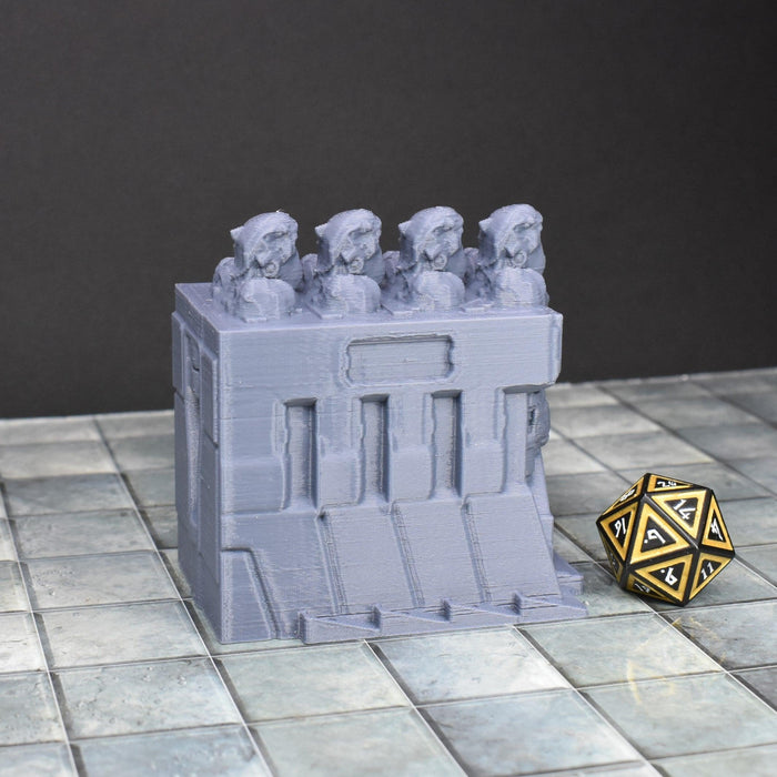 Tabletop wargaming terrain Android Cargo Crate for dnd accessories-Scatter Terrain-EC3D- GriffonCo Shoppe