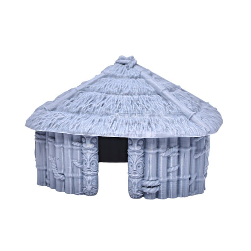 Tabletop wargaming terrain Bamboo Hut for dnd accessories-Scatter Terrain-EC3D- GriffonCo Shoppe