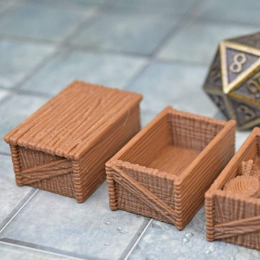 Tabletop wargaming terrain Bard Crates for dnd accessories-Scatter Terrain-Vae Victis- GriffonCo Shoppe