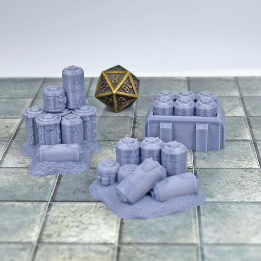 Tabletop wargaming terrain Battery Crates for dnd accessories-Scatter Terrain-Duncan Shadow- GriffonCo Shoppe