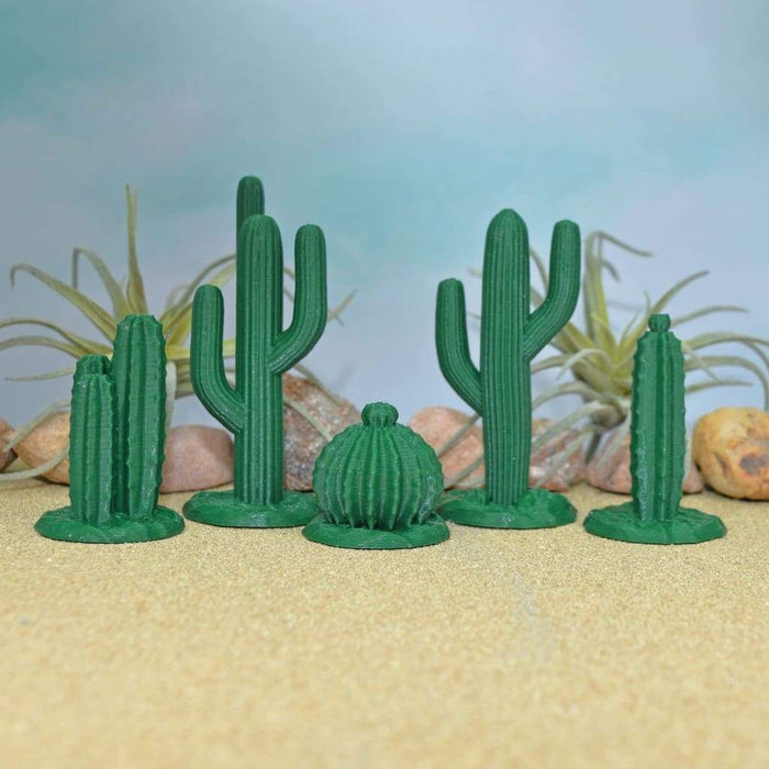 Tabletop wargaming terrain Cactus Plants for dnd accessories-Scatter Terrain-EC3D- GriffonCo Shoppe