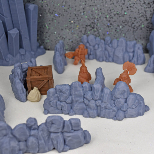 Tabletop wargaming terrain Cavern Rock Walls - Addon for dnd-Scatter Terrain-Vae Victis- GriffonCo Shoppe