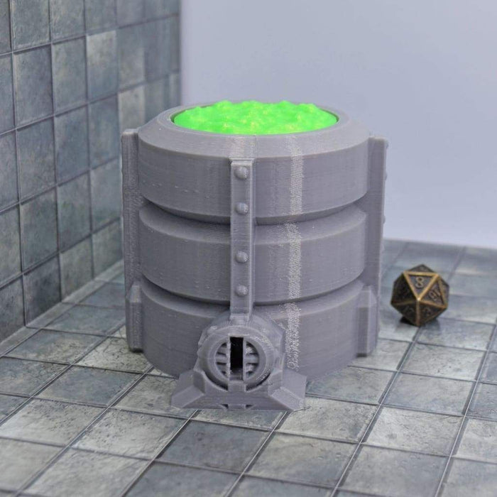 Tabletop wargaming terrain Chemical Vat for dnd accessories-Scatter Terrain-Hayland Terrain- GriffonCo Shoppe