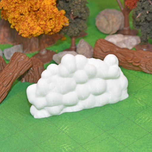 Tabletop wargaming terrain Cloud Wall for dnd accessories-Scatter Terrain-Nickey's Hatchery- GriffonCo Shoppe