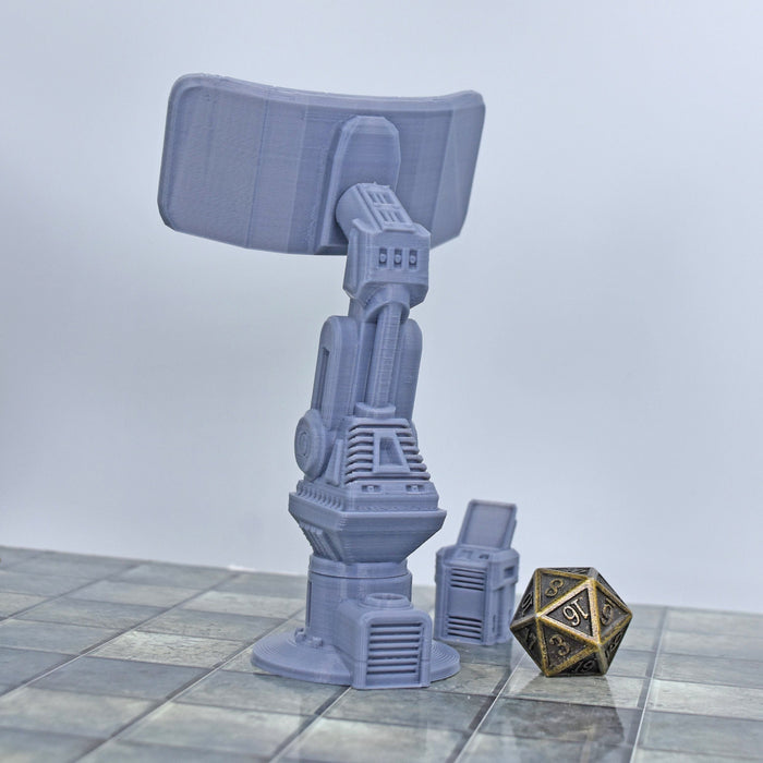 Tabletop wargaming terrain Communication Tower for dnd accessories-Scatter Terrain-EC3D- GriffonCo Shoppe