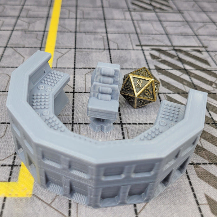 Tabletop wargaming terrain Control Center for dnd accessories-Scatter Terrain-Hayland Terrain- GriffonCo Shoppe