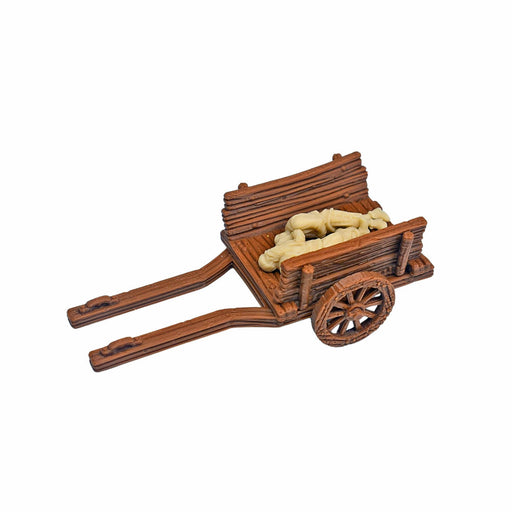 Tabletop wargaming terrain Corpse Wagon for dnd accessories-Scatter Terrain-Vae Victis- GriffonCo Shoppe