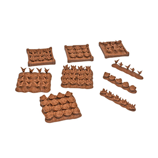 Tabletop wargaming terrain Crops for dnd accessories-Scatter Terrain-Vae Victis- GriffonCo Shoppe