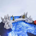 Tabletop wargaming terrain Crystal Bridge for dnd accessories-Scatter Terrain-EC3D- GriffonCo Shoppe