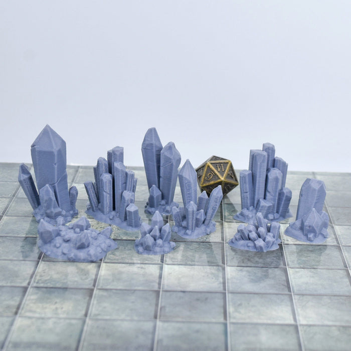 Tabletop wargaming terrain Crystal Formations for dnd accessories-Scatter Terrain-Vae Victis- GriffonCo Shoppe