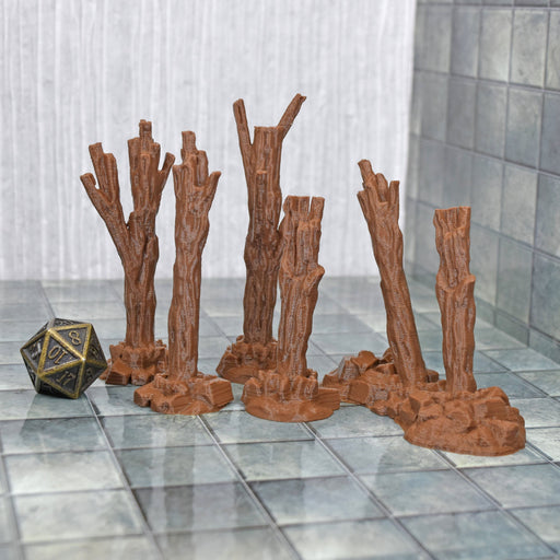 Tabletop wargaming terrain Dead Trees for dnd accessories-Scatter Terrain-Hayland Terrain- GriffonCo Shoppe