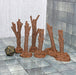 Tabletop wargaming terrain Dead Trees for dnd accessories-Scatter Terrain-Hayland Terrain- GriffonCo Shoppe