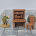 Tabletop wargaming terrain Desk & Chair for dnd accessories-Scatter Terrain-Fat Dragon Games- GriffonCo Shoppe