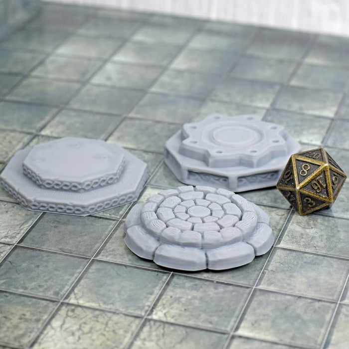 Tabletop wargaming terrain Dias Platforms for dnd accessories-Scatter Terrain-Fat Dragon Games- GriffonCo Shoppe