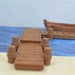 Tabletop wargaming terrain Docks & Rowboat for dnd accessories-Scatter Terrain-EC3D- GriffonCo Shoppe