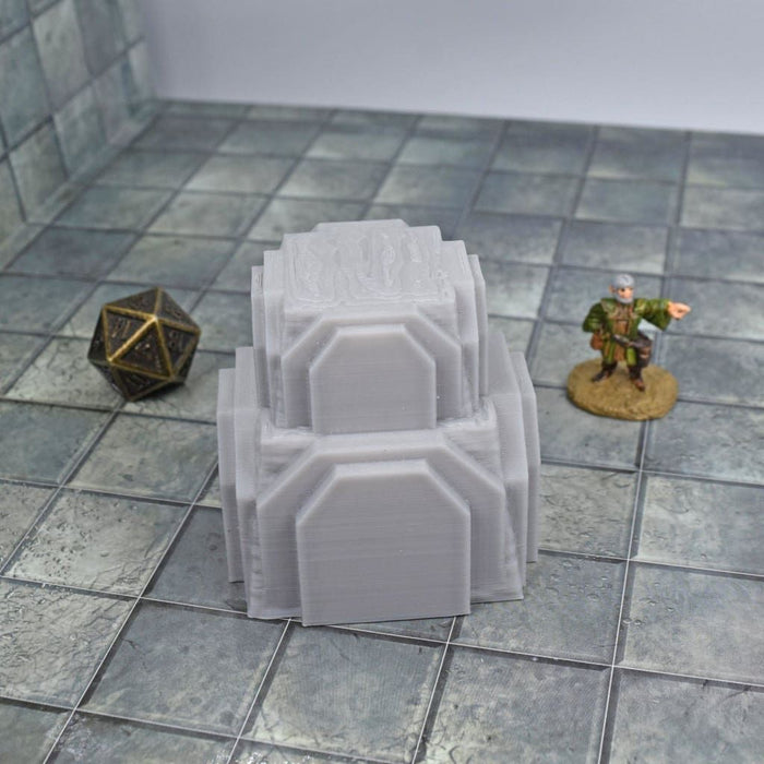 Tabletop wargaming terrain Doubled Pillar for dnd accessories-Scatter Terrain-Hayland Terrain- GriffonCo Shoppe